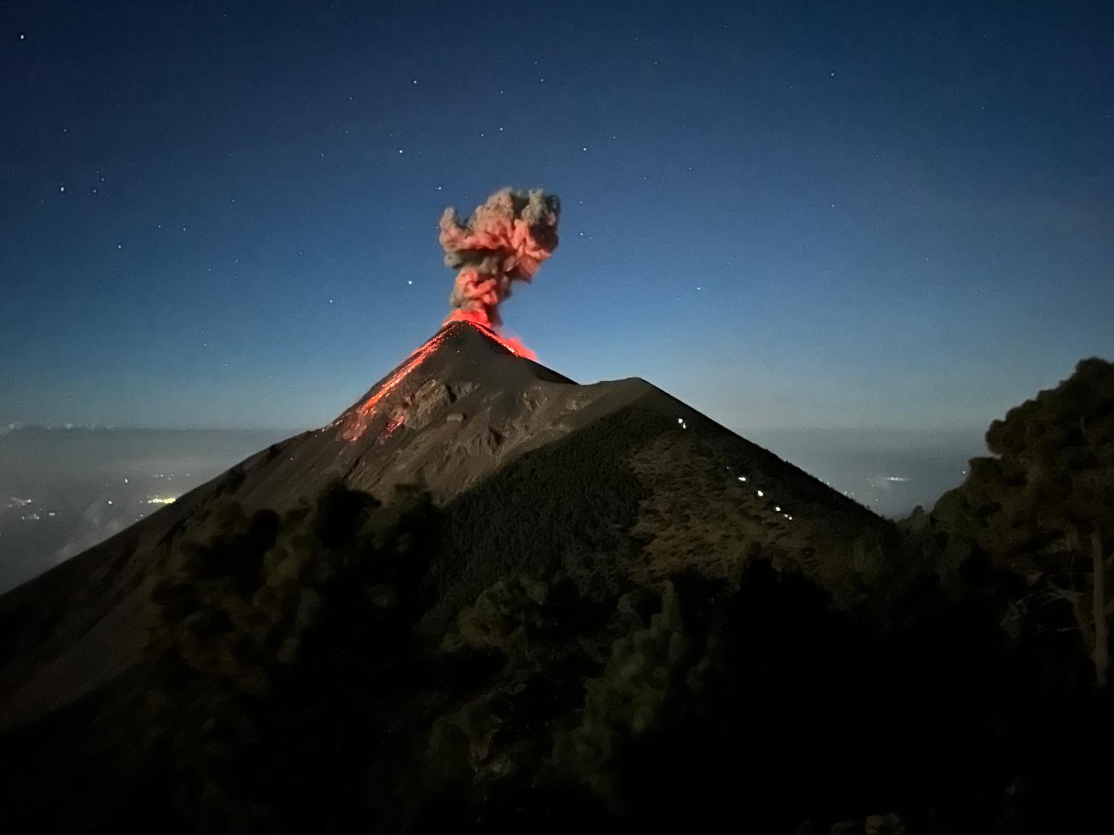 Vulkan El Fuego, Gvatemala